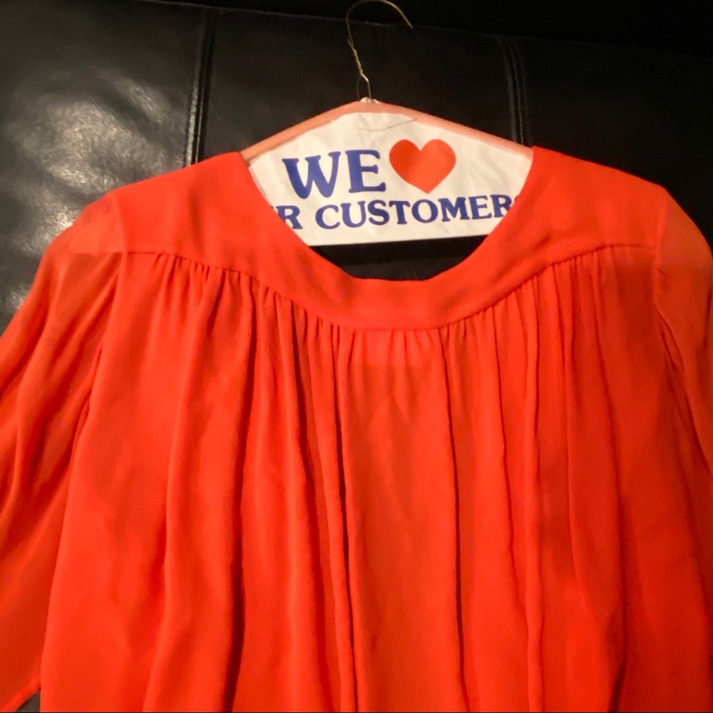 Ysl Rive Gauche Silk Blouse - image 4